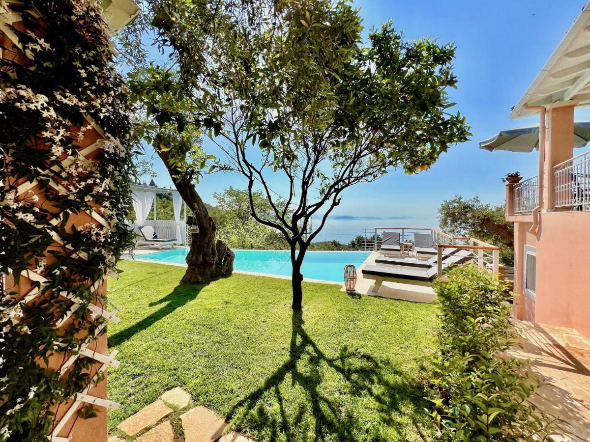Villa Evmaria With Private Swimming Pool Spartylas Exterior foto