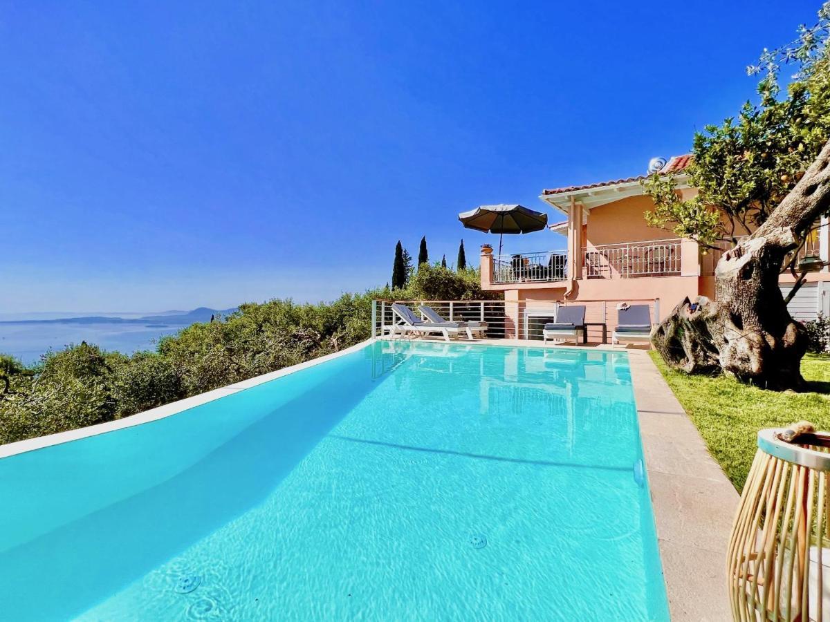 Villa Evmaria With Private Swimming Pool Spartylas Exterior foto