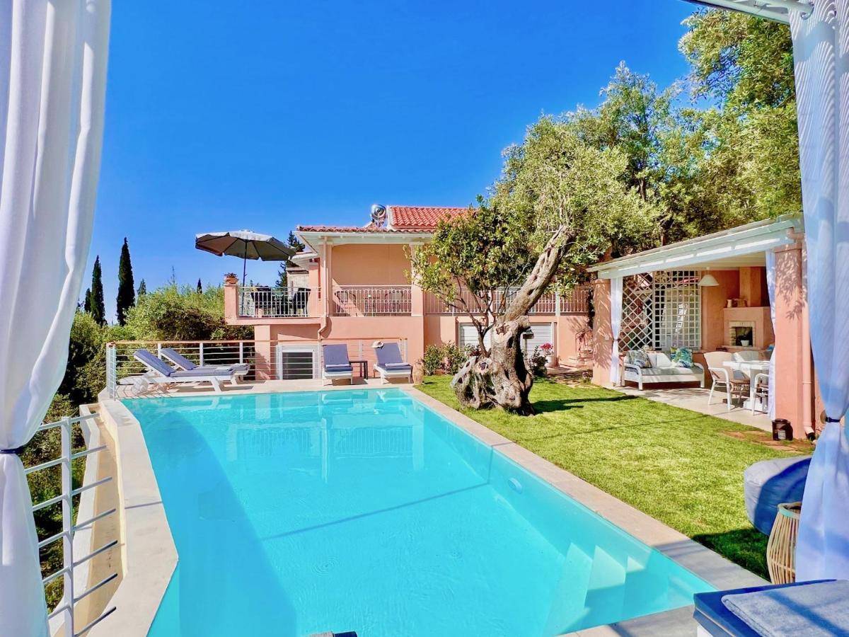 Villa Evmaria With Private Swimming Pool Spartylas Exterior foto