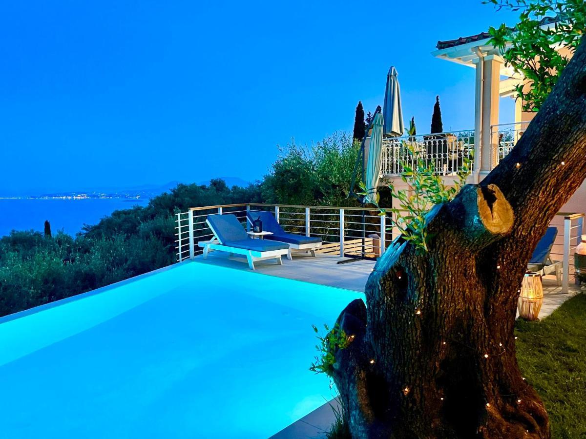 Villa Evmaria With Private Swimming Pool Spartylas Exterior foto