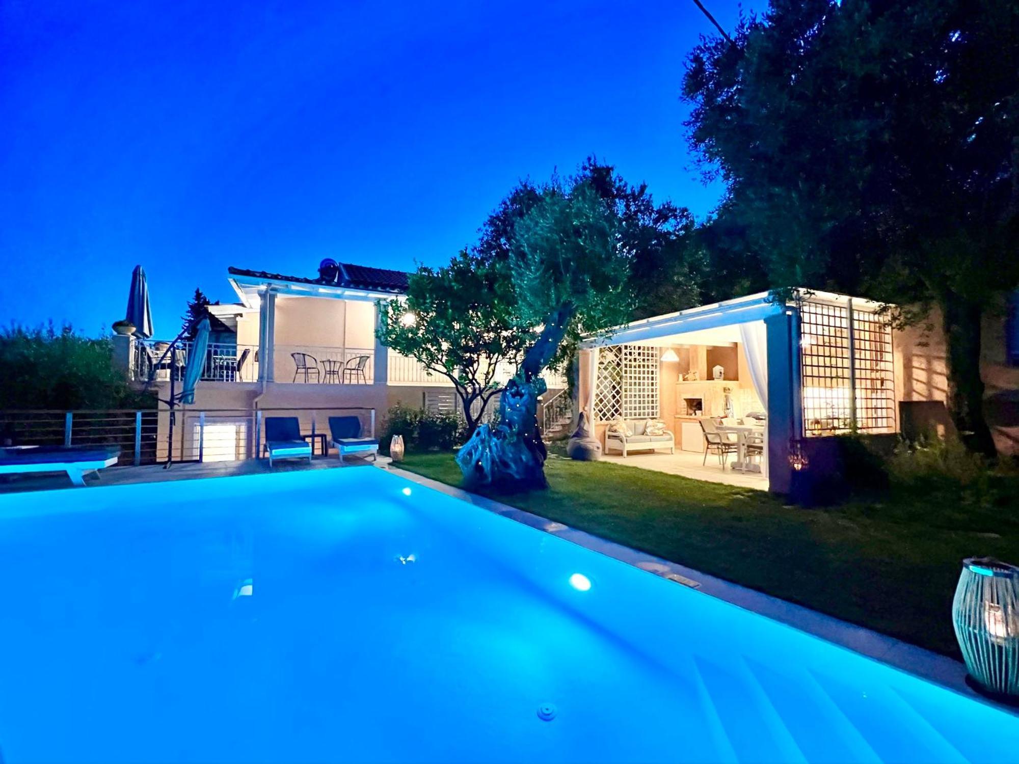 Villa Evmaria With Private Swimming Pool Spartylas Exterior foto