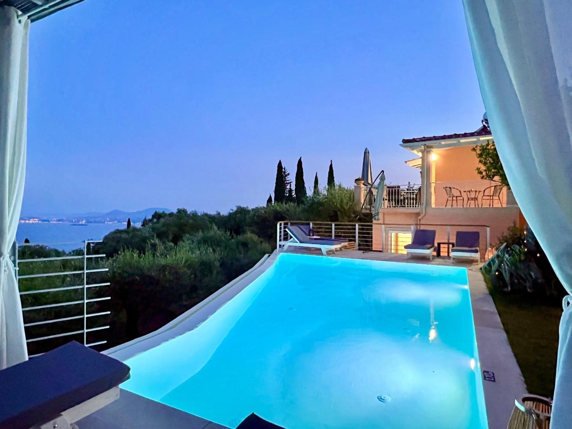 Villa Evmaria With Private Swimming Pool Spartylas Exterior foto